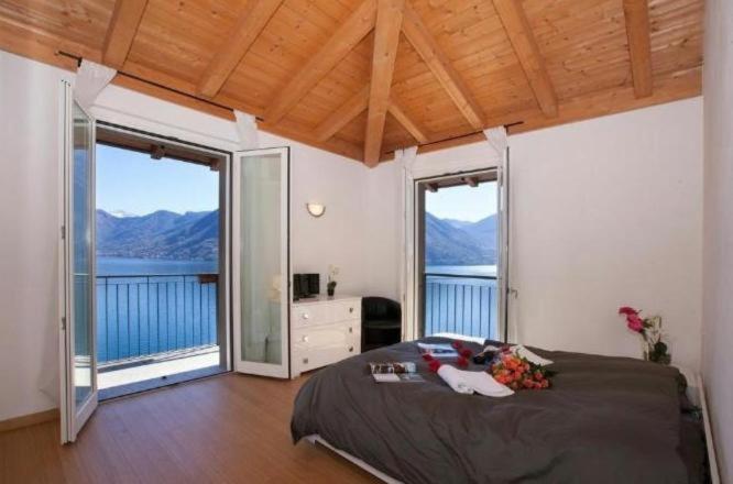 Apartamento Luxury Penthouse With Big Terrace Argegno Exterior foto